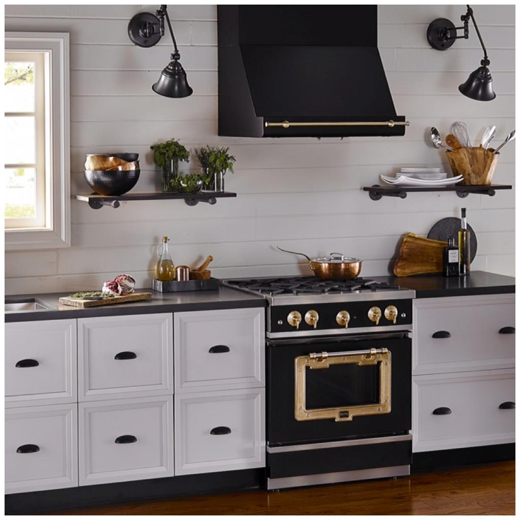 Big Chill Classic Hood with Trim - Classic Stove - Black