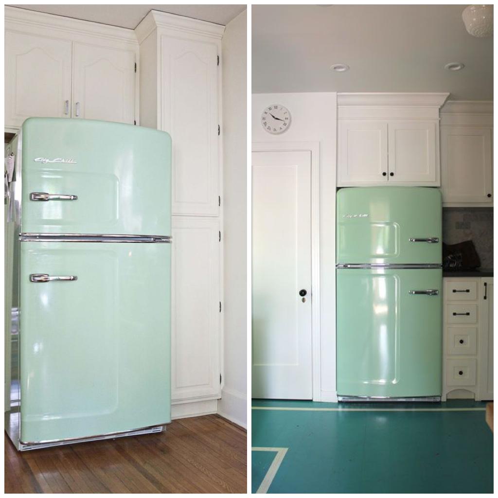 Big Chill Original Fridge - Jadite Green