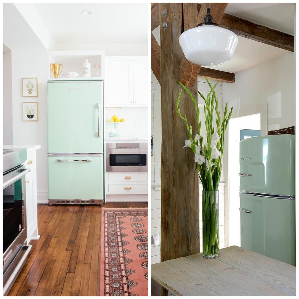 Big Chill Retropolitan Fridge - Original Fridge - Jadite Green