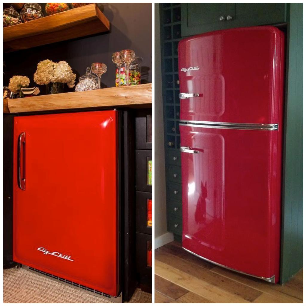 Big Chill Original Fridge - Mini Fridge - Cherry Red