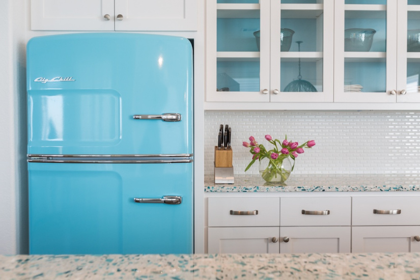 Big Chill Retro Appliances in Beach Blue