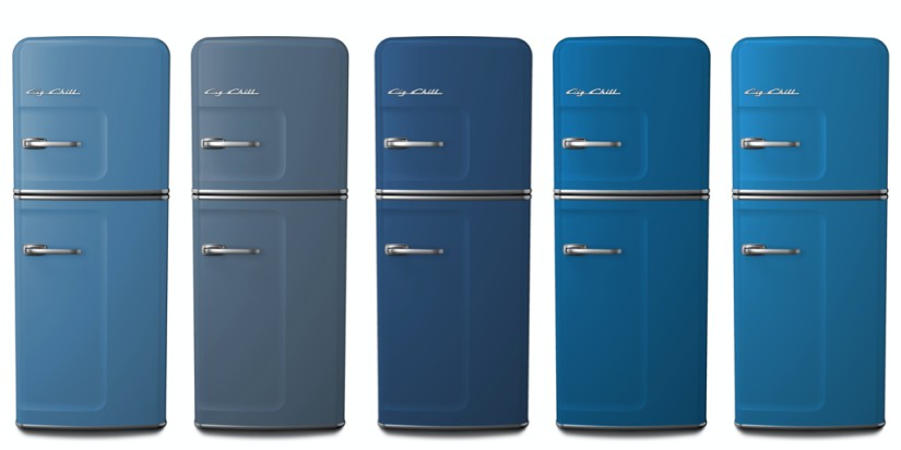 Custom Colors: 5024 Pastel Blue, 5014 Pigeon Blue, 5023 Distant Blue, 5015 Sky Blue, 5012 Light Blue