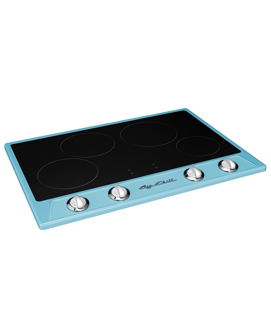  Retro Induction Cooktop Pink Lemonade