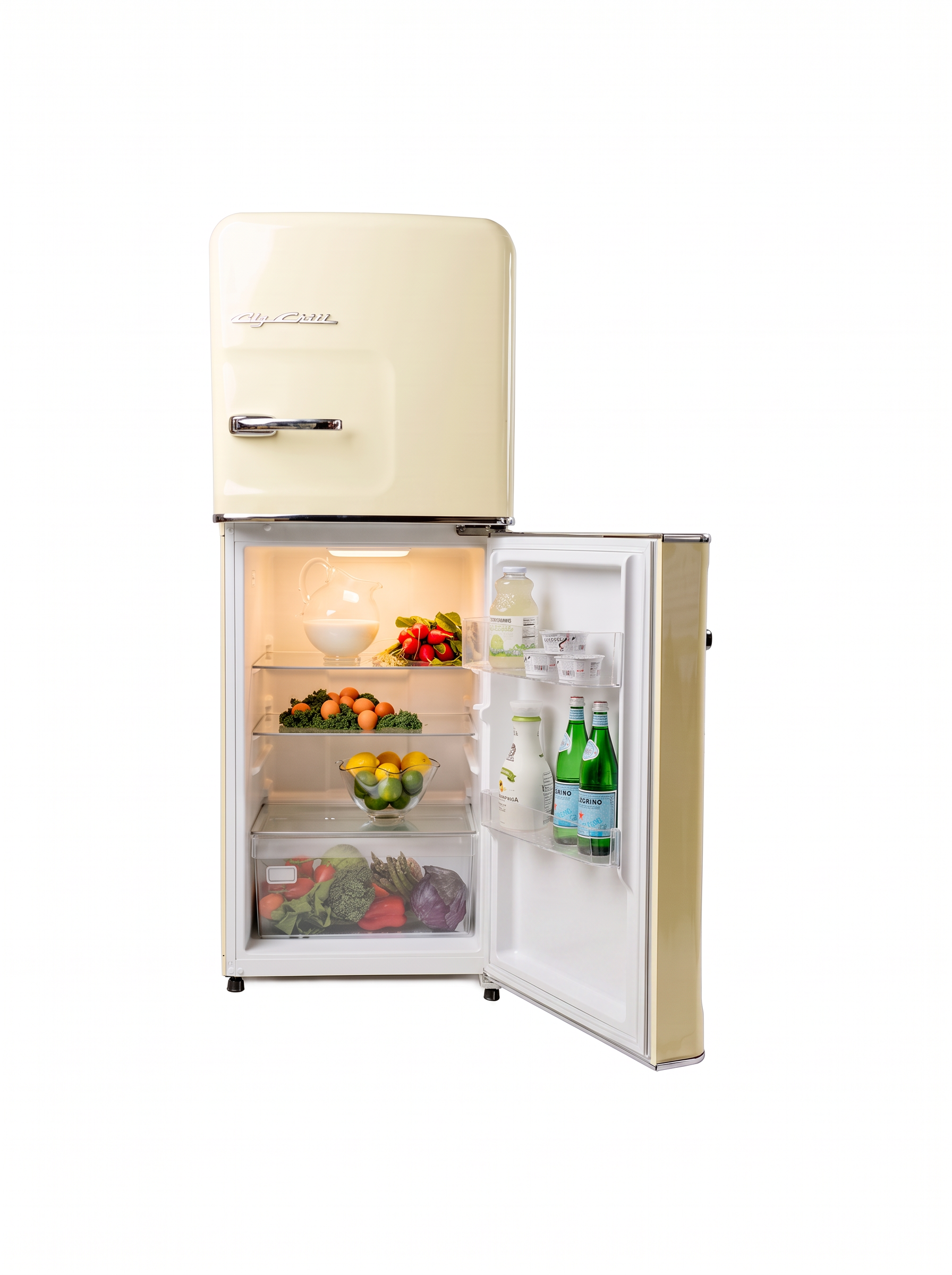 Slim Fridge Retro Collection Interior Fridge 2