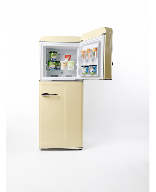 Slim Fridge Retro Collection Interior Freezer 2